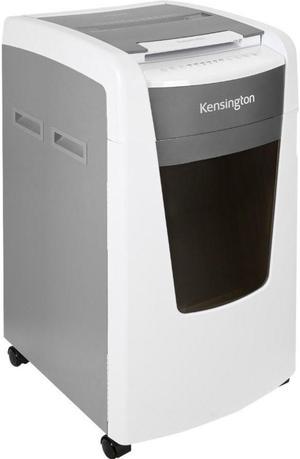 Kensington OfficeAssist Auto Feed Shredder A6000-HS Anti-Jam Micro Cut - Continuous Shredder - Micro Cut - 10 Per Pass - for shredding Paper, Staples, Paper Clip, Credit Card, Junk Mail, Glossy ...