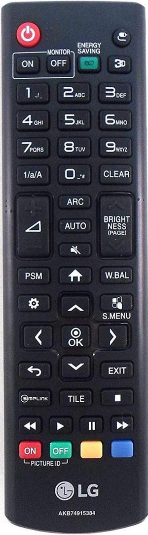 Refurbished LG Electronics AKB74915384 Remote Control for 43LH5700 Smart LED TV  2 x AAA Battery Required