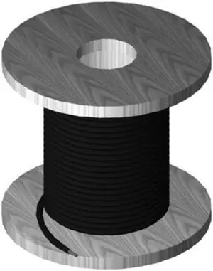 Commscope MT-586G-250 Ground Wire - 250 Feet Roll - 6 AWG - Copper - Stranded insulated - Green jacket