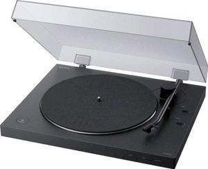 Sony PSLX310BT Fully Automatic Belt-Drive Wireless Stereo Turntable - Plays 33 1/3 and 45 RPM Vinyl Records - Bluetooth - USB Output - Black