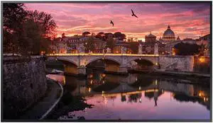 Samsung LH55QBRBBGCXGO QB55R-B 55-Inch Commercial Monitor - 3840 x 2160 - 16:9 - 4000:1 - 8 ms - 350 nit - LED - 1.7 GHz - Cortex A72 Quad-Core - 2.5 GB RAM - 8 GB Storage - Tizen 4.0 - Wi-Fi - ...