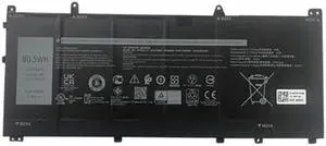Dell VG661 Replacement Battery For Alienware X14 Series - 6-Cell - 80.5 Wh - 11.4 Volts - Lithium-Ion