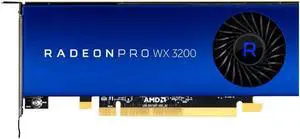 Dell R99GK AMD Radeon Pro WX 3200 4GB Graphics Card - GDDR5 - PCI Express 3.0 x16 - Low Profile