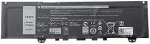Dell RPJC3 Battery For 13-inch Inspiron/Vostro Laptops - 3-cell - Lithium-ion - 11.4 Volts - 38Wh - 3166mAH - Black