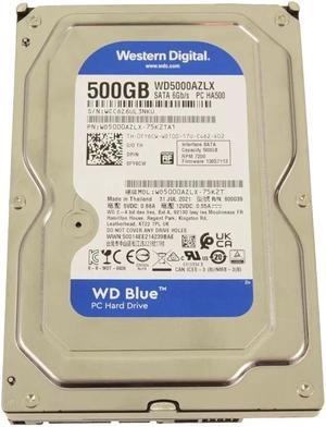 Dell FY6CW WD5000AZLX 500GB 3.5-Inch Internal Hard Disk Drive - SATA - 6.0 Gbps - 7200RPM - 512e