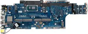 Dell G60M3 Intel i7-1185G7 Motherboard for Latitude 5520 - Socket FCBGA1449 - DDR4