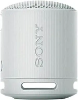 Sony SRS-XB100/H Compact Bluetooth Speaker - App Controlled - Wireless - 20 Hz to 20 kHz - Built-In Mic - USB-C - IP67 - Light Gray