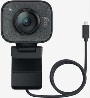 Logitech StreamCam - 2.1 Megapixel - 60 fps - Graphite - USB - 1920 x 1080 Video - Auto-focus - Microphone - Monitor