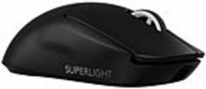 Logitech G PRO X Superlight 2 Lightspeed Gaming Mouse - Opto-mechanical - Wireless - Rechargeable - Black - 1 Pack - USB 2.0 - 32000 dpi - 5 Button(s) - 5 Programmable Button(s)