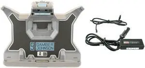 Gamber-Johnson 7170-0991-14 Latitude 7230 Rugged Extreme Tablet Vehicle Docking Station - Full Port - Quad SMA RF Antenna Pass-through - Power Supply Included