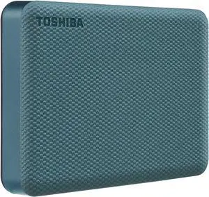 Toshiba HDTCA40XG3CA Canvio Advance 4TB Portable Hard Drive - External - USB 3.0 - 2.5-inches - Password Authentication - Automatic Backup - NTFS Formatted - Green