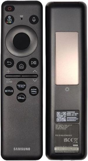 Samsung BN5901455A OEM Replacement Smart TV Remote Control With Solar Cell Batteries for QN32Q60DBFXZA