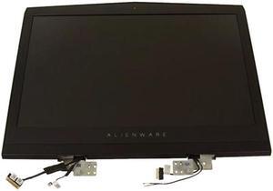 Dell R4TM8 OEM Alienware 17 R4 / 17 R5 17.3-inch LCD Screen Display Complete Assembly - QHD - Hinges - Internal Webcam Unit - Video Cable