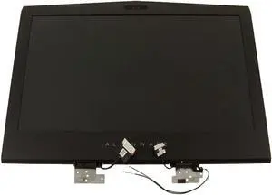 Dell DJY62 15.6 Inches UHD LCD Screen Assembly with HD Webcam and WLAN Cables for Alienware 15 R3 Gaming Laptop - Silver - Non-Touch - 60 Hertz - Matte
