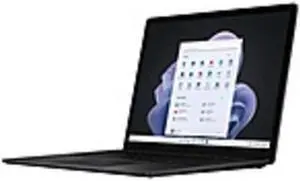 Microsoft Surface Laptop 5 13.5" Touchscreen Notebook - Intel Core i7 12th Gen i7-1265U - Intel Evo Platform - 16 GB - 256 GB SSD - English Keyboard - Matte Black - Intel Chip - 2256 x 1504 - ...