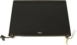 Dell N87KR 13.3 Inches FHD LCD Screen Assembly with Webcam And WLS Antenna for Latitude 7380 - Black - Non-Touch - 300 Nits - 4.6 Watts - Matte