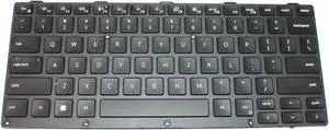 Dell HMW9K US Backlit Keyboard for Latitude 5430, 7330 Rugged Laptop - 82 Keys