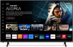 Vizio V4K55M-0801 55 Inches 4K Smart LED TV - Black - Thin Frame Design - 3840 x 2160 - 5000:1 - 60 Hertz - HDR