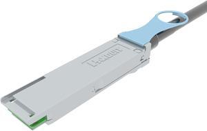 Panduit QSFP28 100G Direct Attach Copper, Black, 3 meters - 9.84 ft Twinaxial Network Cable for Network Device, Switch, Server, Computer - First End: 1 x QSFP28 Network - Second End: 1 x QSFP28 ...