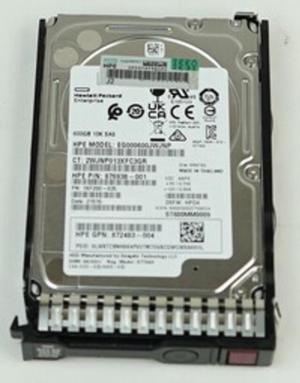 HP 872483-004 (Hewlett Packard 876938-001) 600 GB Internal Hard Disk Drive - SAS 12 Gbps - Enterprise - 10,000 RPM - 512n - Hot Swap - 2.5 Inches