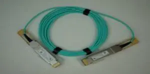 Dell VYXPW (Dell AOC-Q28DD-200G-5M) 16 Feet 200 GbE Active Optical Cable - 16 Feet - MMF - Direct Attach Cable - QSFP28-DD - 850 Nanometers
