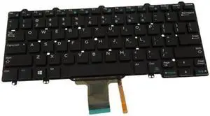 Dell XCD5M M15ISU-TB Backlit Keyboard For XPS 12 9250 / Latitude 12 7275 - Backlit - US English