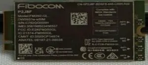 Dell P2J8F 5G LTE Wireless Card - DW5931-ESIM - GPS - Glonass - PCI Express 3.0 - Modem M.2 3052