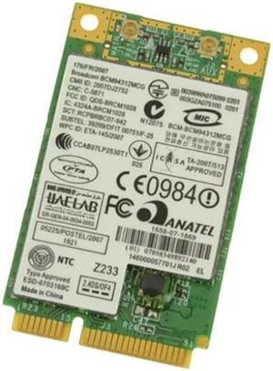 Dell M348H (Broadcom BCM94312MCG) 4312 802.11b/g Wireless LAN Mini Card Module