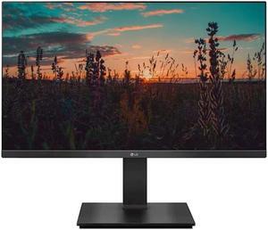 LG 24BP450Y-I 24 Inches FHD Monitor With Adjustable Stand And VESA Mount - Black - IPS - 1920 x 1080 - 1K:1 - 5 Millisecond - 250 Nits - LCD - Input: HDMI, MonitorPort