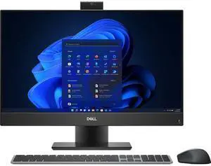 Dell OptiPlex 7000 7400 8WJTV Full HD 23.8 Inches All-In-One Computer - Black - Intel Core i5-12500 12th Gen. - 1920 x 1080 - 8 GB DDR4 SDRAM - 256 GB Solid State Drive - vPro Technology - Intel ...
