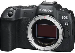 Canon 5803C002 EOS R8 24.2 Megapixel Full-Frame Sensor Mirrorless Camera - Body Only - CMOS Sensor - 3.0-inch Touchscreen LCD - 4K Recording - Wireless LAN