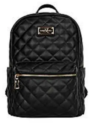 Sandy Lisa SLSTP-BPBK-15 St. Tropez Carrying Case (Backpack) - Black - Shoulder Strap - For 15.6 inches Notebook
