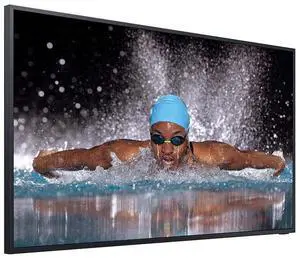 Samsung 65-inch NEO QLED The Terrace Partial Sun Solid Metal Design Outdoor TV - 3840x2160 - Tizen OS - Titan Black
