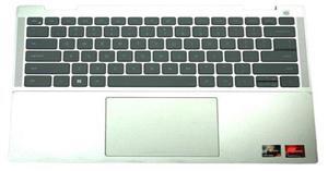 Dell PP5RF Palmrest and Backlit Keyboard Assembly - Silver - Touchpad Not Included - US-English QWERTY