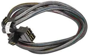 Dell VKGDV Dual Mini SAS HD Cable - PCI Express Maximum Width x8 Drive Backplane to Low Profile Single Perc Card Cable Assembly