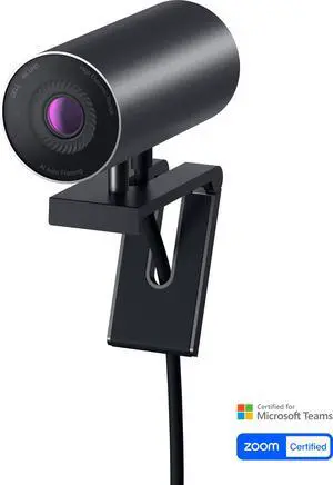 Dell WB7022 8YK83 8.3 Megapixel Ultrasharp 4K Webcam - Auto Focus - 5x Zoom - Large Sony STARVIS CMOS Sensor