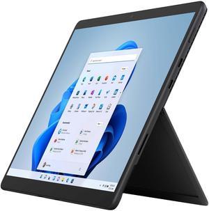 Microsoft Surface Pro 8 EBQ-00016 13 Inches Commercial Tablet - Graphite - Intel Core i5-1145G7 11th Generation 2.6 GHz - 8 GB LPDDR4X RAM - 512 GB NVMe Solid State Drive - Wi-Fi 6 - PixelSense ...