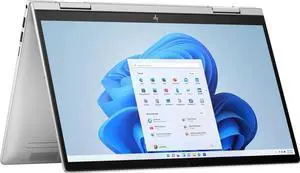 HP 14-ES0013DX Envy X360 2-in-1 Laptop - Intel Core i5-1335U 1.3GHz Processor - 8GB DDR4 Memory - 512GB NVMe SSD - Wi-Fi 6E - 14-inch Touchscreen LCD - Windows 11 Home - Natural Silver