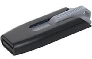 Verbatim Store n Go 023942491743 49174 V3 64 GB External Flash Drive - USB 3.0 - Black, Gray