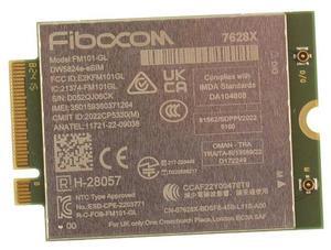 Dell 7628X (Fibocom Wireless Inc FM101-GL) DW5824e-eSIM Wireless WWAN Card - M.2 - Mobile Broadband - LTE 4G