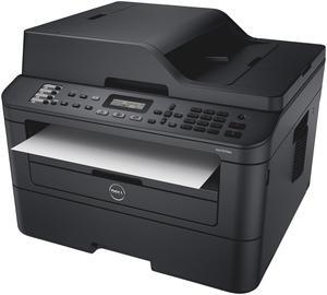 Dell E515DW Multifunction Monochrome Laser Printer - 27 ppm - 2400 x 600 dpi - LAN, USB 2.0 - Print, Scan, Copy, Fax