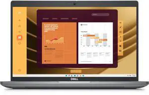 Dell Latitude 5450 WWMYN 14-inch FHD Laptop - Intel Core Ultra 5 125U 1.3 GHz - 16 GB DDR5 RAM - 512 GB NVMe Solid State Drive - Wi-Fi 6E AX211 - Built-in Speaker - Windows 11 Pro - Titan Gray