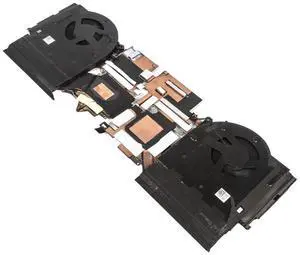 Dell 73TYJ Laptop Heatsink and Cooling Fan Assembly Dell 73TYJ Laptop Heatsink and Cooling Fan Assembly