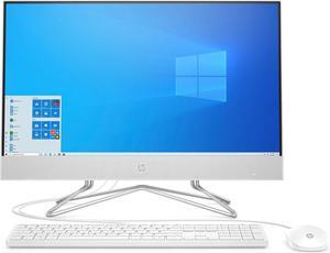 HP 1K0F1AA 24-DF0062DS All-in-One Desktop Computer - 23.8-inch Diagonal FHD Touch Display - 8 GB DDR4-2400 MHz - 256 GB Solid State Drive - Intel Pentium Silver J5040 - 2.0 GHz - 256 GB Solid ...