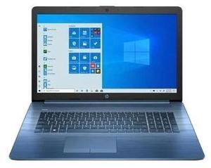 HP 4L2Q4UA 17-BY4006DS 17.3 inches Laptop - Jasmine Blue - i5-1135G7 2.4 GHz - 8 GB DDR4 - 256 GB Nvme Solid State Drive - Wi-Fi 6 - LCD - Win 11 Home
