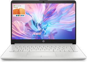 HP 14-CF2723WM 8G906UA 14.0 inch Laptop - Natural Silver - Celeron N4120 1.1 GHz - 4 GB DDR4 - 64 GB EMMC - Wi-fi 5 - LCD - Win 11 Home
