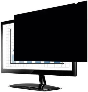 Fellowes Privascreen CRC48070 Monitor Privacy Filter - Blackout - Widescreen - For 21.5 Inches Monitor - 4807001