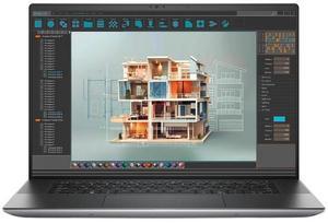 Dell Precision 5690 58JKH 16 Inches Full HD+ Mobile Workstation - Anodized Titan Gray - Intel Core Ultra 7 155H vPro 1.4 GHz - 32 GB LPDDR5X RAM - 512 GB NVMe Solid State Drive - Nvidia RTX 1000 ...