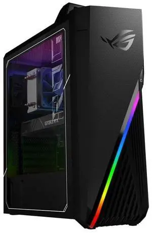 ASUS ROG ( 90PF02Q1-M00050) Strix GA15DK GA15DK-DH776 Desktop Computer - Black - Tower - AMD Ryzen 7 5800X 3.8 GHz - 16 GB RAM - 1 TB Solid State Drive - NVIDIA GeForce RTX 3070 - Windows 11 Home