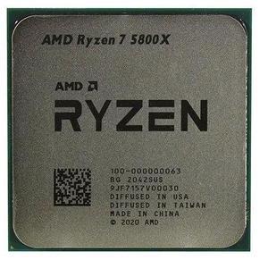 AMD Ryzen 7 5000 5800X Octa-core (8 Core) 3.80 GHz Processor - OEM Pack - 32 MB L3 Cache - 4 MB L2 Cache - 64-bit Processing - 4.70 GHz Overclocking Speed - 7 nm - Socket AM4 - 105 W - 16 Threads ...